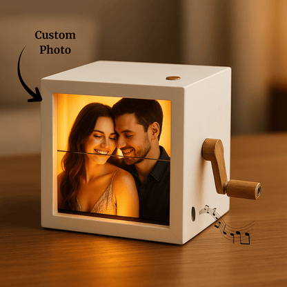 Personalized Photo Box with Light