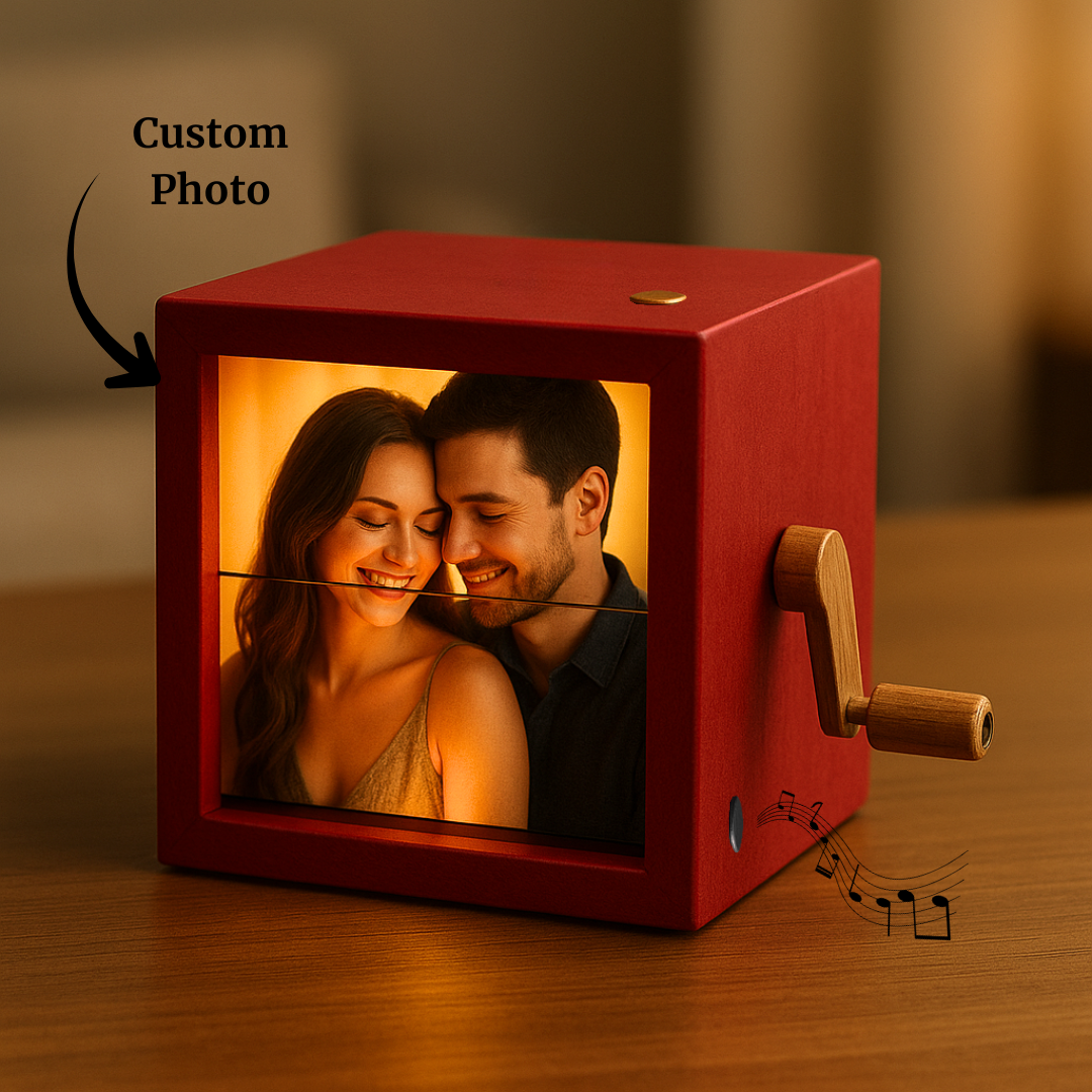 Personalized Photo Box with Light