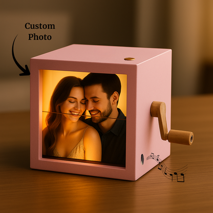 Personalized Photo Box with Light