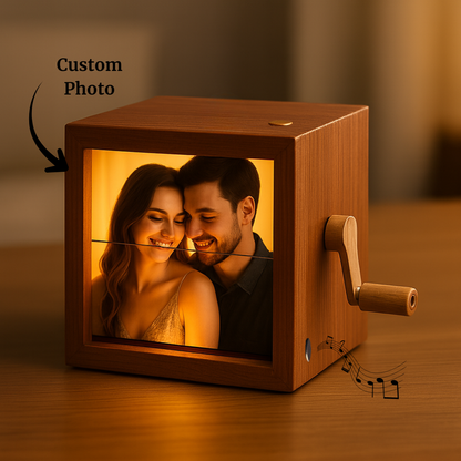 Personalized Photo Box with Light