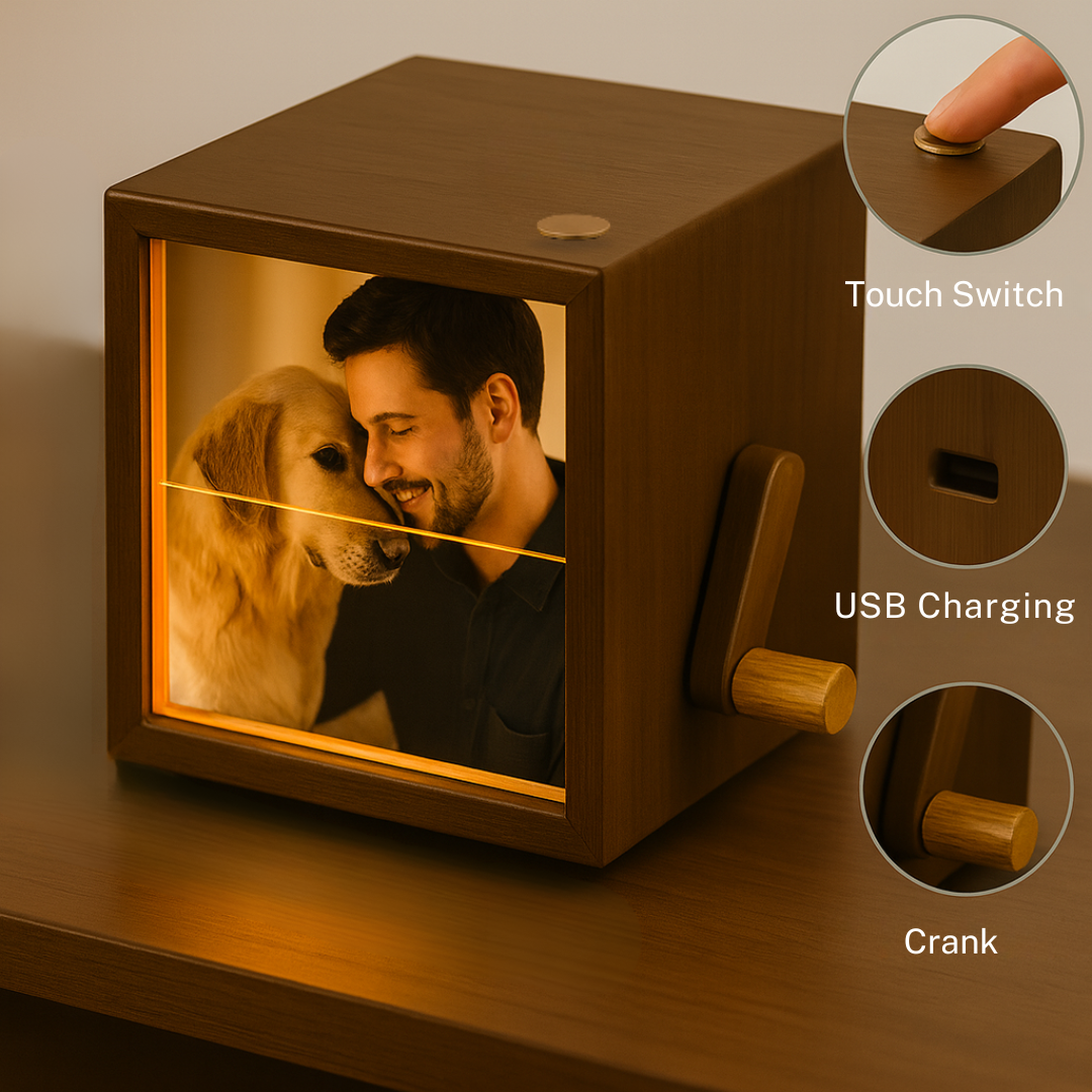 Personalized Photo Box with Light