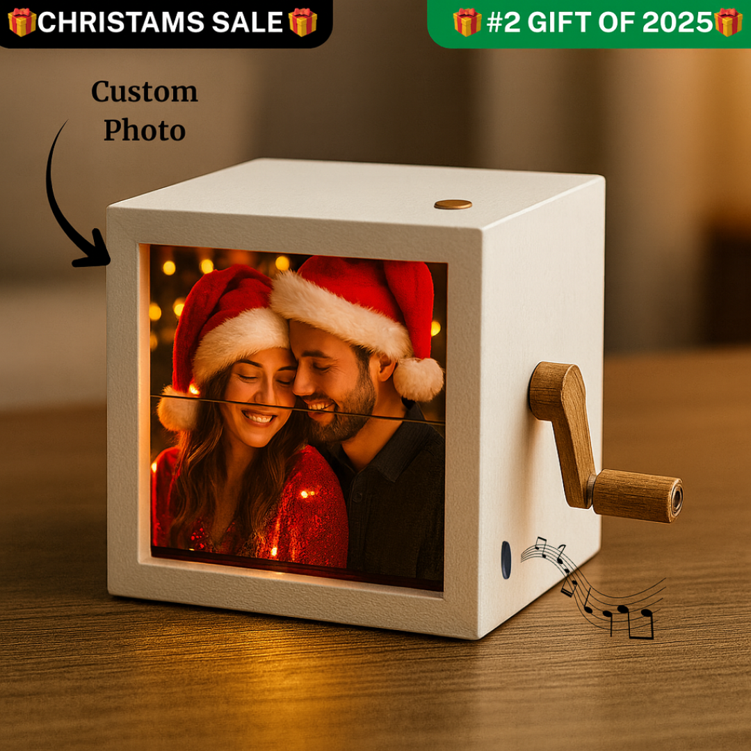 Personalized Photo Box with Light